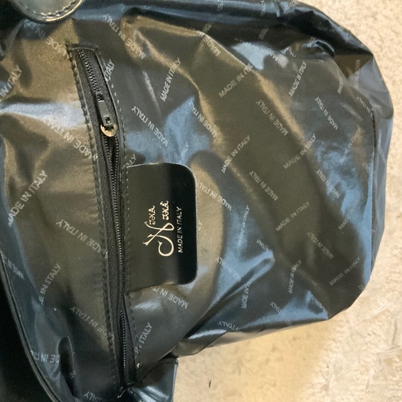 NWOT Italian signed backpack leather bag main image 10